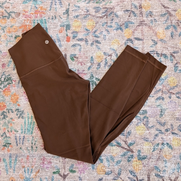 Lululemon Align High-Waisted Leggings in Roasted Brown - Picture 6 of 11